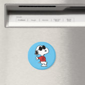 Snoopy "Joe Cool" Permanent Magneet (Insitu (Vaatwasser))