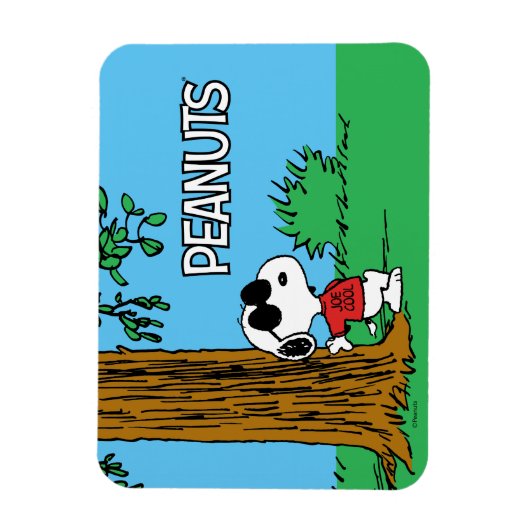 Snoopy "Joe Cool" Permanent Magneet (Verticaal)