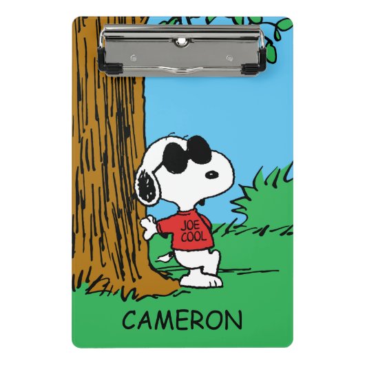 Snoopy "Joe Cool" Permanent Mini Klembord (Voorkant)