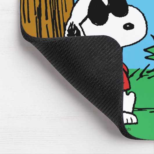 Snoopy "Joe Cool" Permanent Muismat (Hoek)