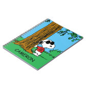 Snoopy "Joe Cool" Permanent Notitieboek (Linkerzijde)