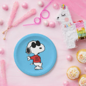 Snoopy "Joe Cool" Permanent Papieren Bordje (Feest)