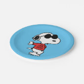 Snoopy "Joe Cool" Permanent Papieren Bordje (Gekanteld)