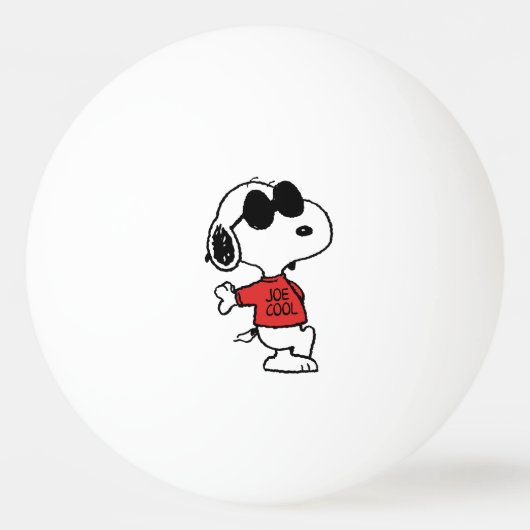 Snoopy "Joe Cool" Permanent Pingpongbal (Voorkant)