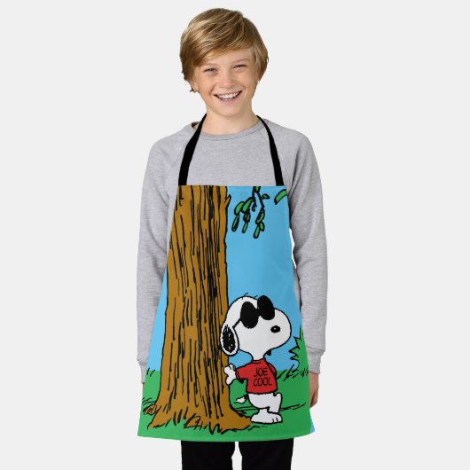 Snoopy "Joe Cool" Permanent Schort (Gedragen)