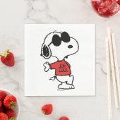 Snoopy "Joe Cool" Permanent Servet (Insitu)