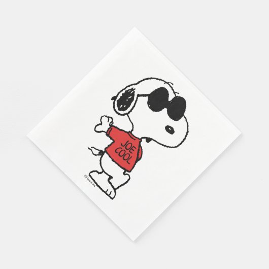 Snoopy "Joe Cool" Permanent Servet (Hoek)