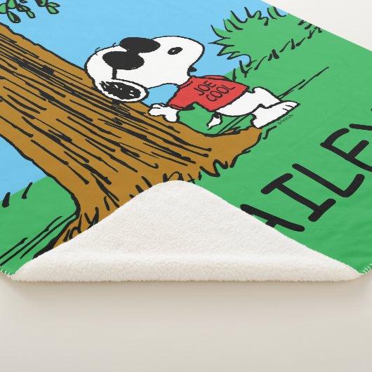 Snoopy "Joe Cool" Permanent Sherpa Deken (3/4)