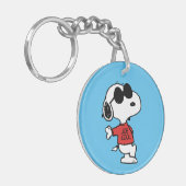 Snoopy "Joe Cool" Permanent Sleutelhanger (Voorkant Links)