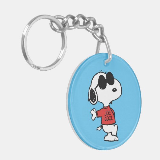 Snoopy "Joe Cool" Permanent Sleutelhanger (Voorkant Links)