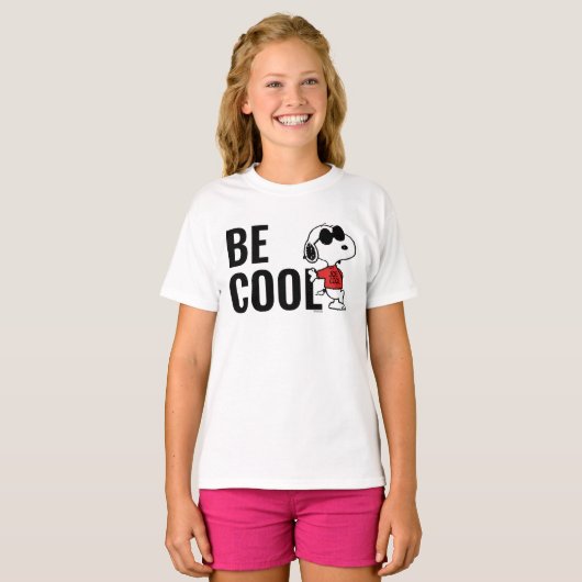 Snoopy "Joe Cool" Permanent T-shirt (Voorkant volledig)