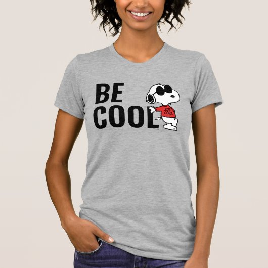 Snoopy "Joe Cool" Permanent T-shirt (Voorkant)