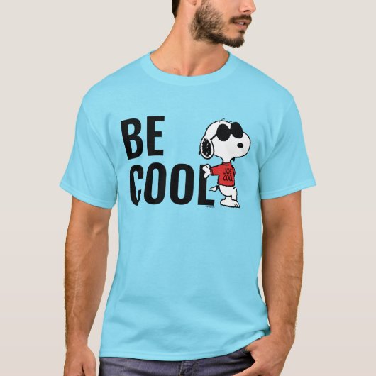 Snoopy "Joe Cool" Permanent T-shirt (Voorkant)