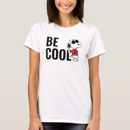 Snoopy "Joe Cool" Permanent T-shirt (Voorkant)