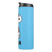Snoopy "Joe Cool" Permanent Thermosbeker (Geroteerd rechts)