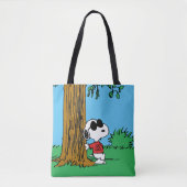 Snoopy "Joe Cool" Permanent Tote Bag (Voorkant)