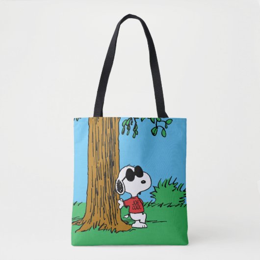 Snoopy "Joe Cool" Permanent Tote Bag (Voorkant)