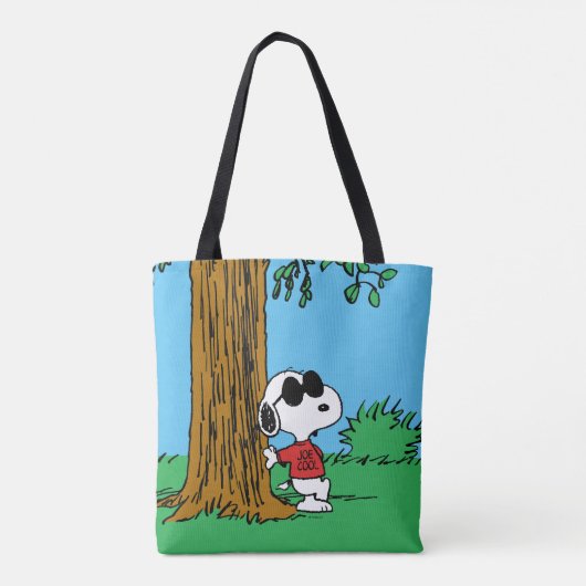 Snoopy "Joe Cool" Permanent Tote Bag (Achterkant)