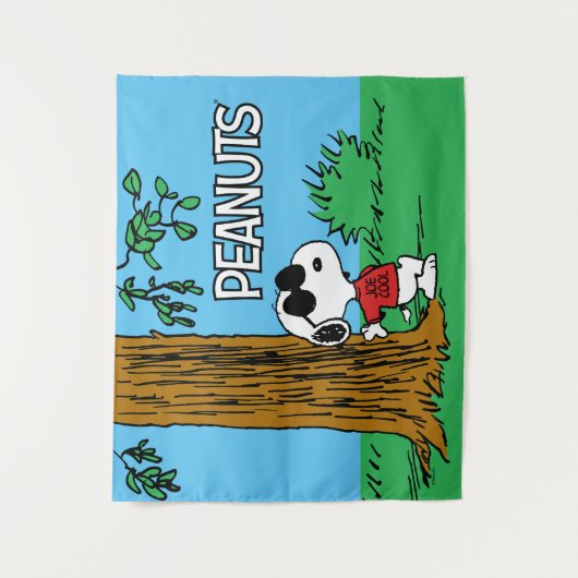 Snoopy "Joe Cool" Permanent Wandkleed (Voorkant)