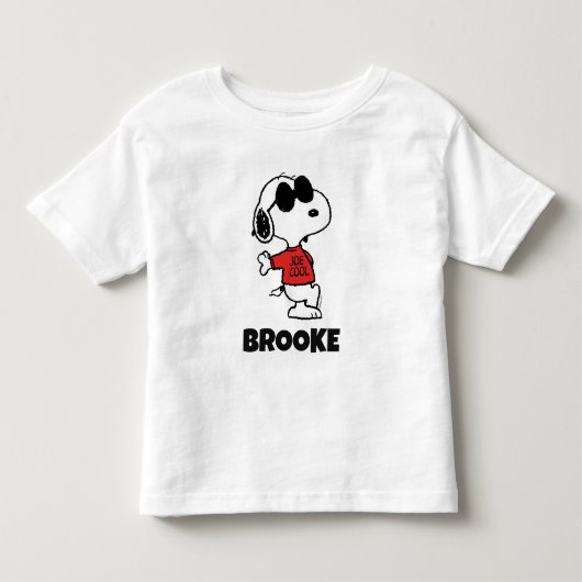 Snoopy "Joe Cool" Staand Kinder Shirts (Voorkant)