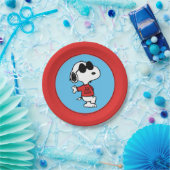 Snoopy "Joe Cool" Staand Papieren Bordje (Feest)