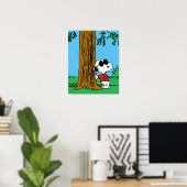 Snoopy "Joe Cool" Staand Poster (Thuiskantoor)