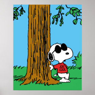 Snoopy "Joe Cool" Staand Poster