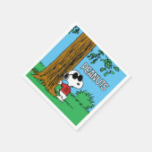 Snoopy "Joe Cool" Staand Servet (Hoek)
