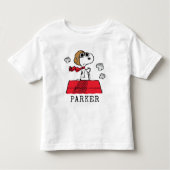 Snoopy "Joe Cool" Standing Kinder Shirts (Voorkant)