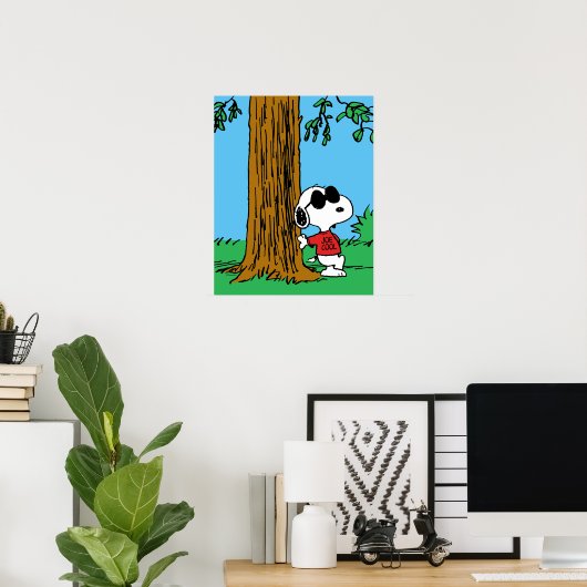 Snoopy "Joe Cool" Standing Poster (Thuiskantoor)