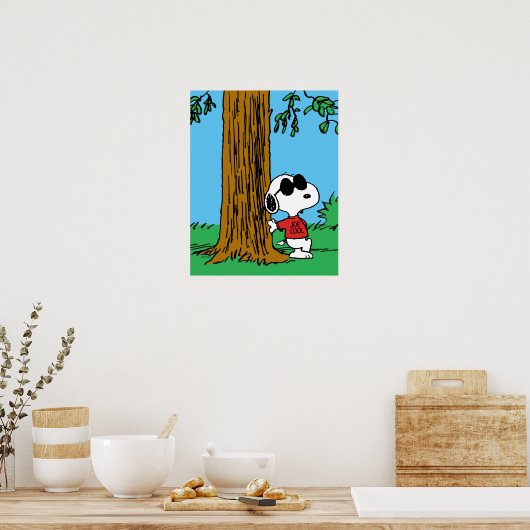Snoopy "Joe Cool" Standing Poster (Keuken)