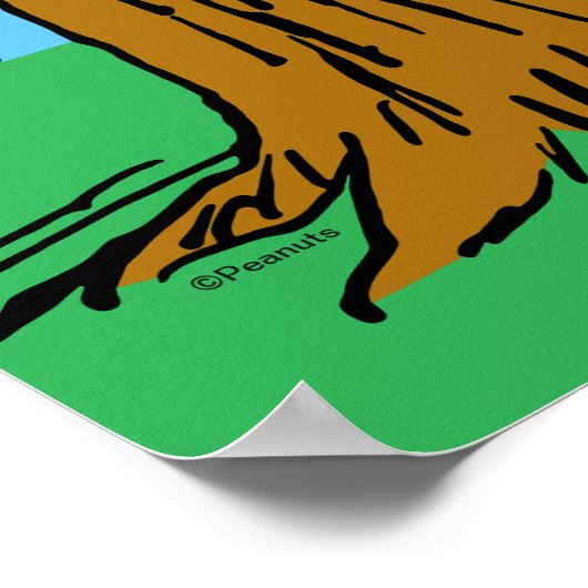 Snoopy "Joe Cool" Standing Poster (Hoek)