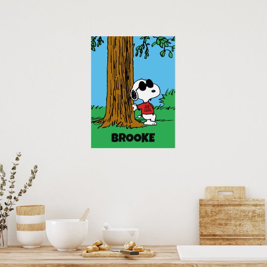 Snoopy "Joe Cool" Standing Poster (Keuken)