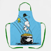 Snoopy Jumping in Pot of Gold Schort (Voorkant)
