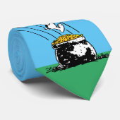 Snoopy Jumping in Pot of Gold Stropdas (Opgerold)