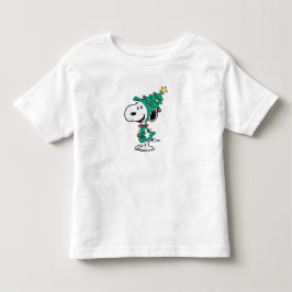 snoopy kerstbomen kinder shirts