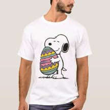 Snoopy legt op paasei