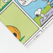 Snoopy & Linus | Het grote pompoen nieuws Fleece Deken (Hoek)