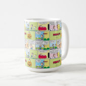 Snoopy & Linus | Het grote pompoen nieuws Koffiemok (Voorkant rechts)