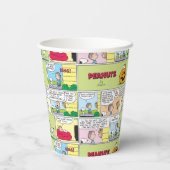 Snoopy & Linus | Het grote pompoen nieuws Papieren Bekers (Achterkant)