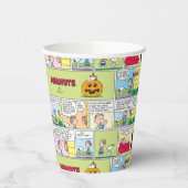 Snoopy & Linus | Het grote pompoen nieuws Papieren Bekers (Links)