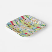 Snoopy & Linus | Het grote pompoen nieuws Papieren Bordje (Gebogen)