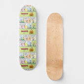 Snoopy & Linus | Het grote pompoen nieuws Persoonlijk Skateboard (Voorkant)
