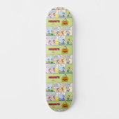 Snoopy & Linus | Het grote pompoen nieuws Persoonlijk Skateboard (Voorkant)