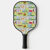 Snoopy & Linus | Het grote pompoen nieuws Pickleball Paddle (Achterkant)