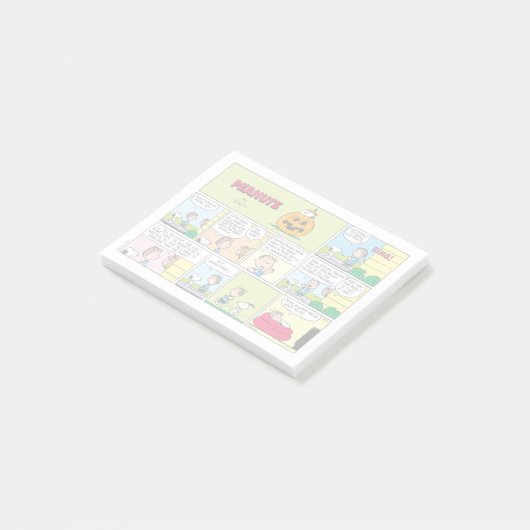 Snoopy & Linus | Het grote pompoen nieuws Post-it® Notes (Schuin)
