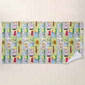 Snoopy & Linus | Het grote pompoen nieuws Strandlaken (Voorkant)