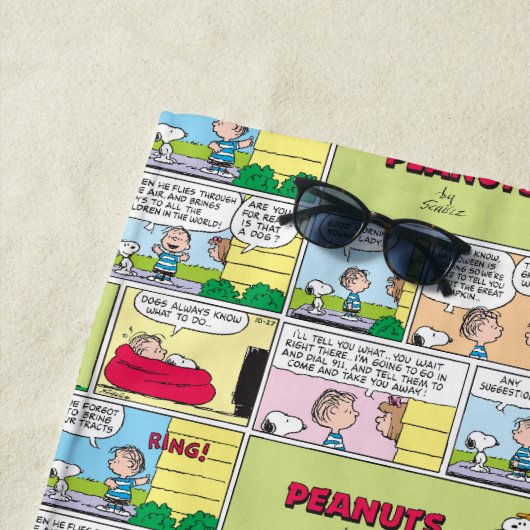 Snoopy & Linus | Het grote pompoen nieuws Strandlaken (In situ)