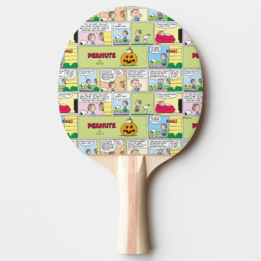Snoopy & Linus | Het grote pompoen nieuws Tafeltennisbatje (Voorkant)