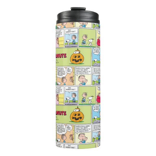 Snoopy & Linus | Het grote pompoen nieuws Thermosbeker (Voorkant)